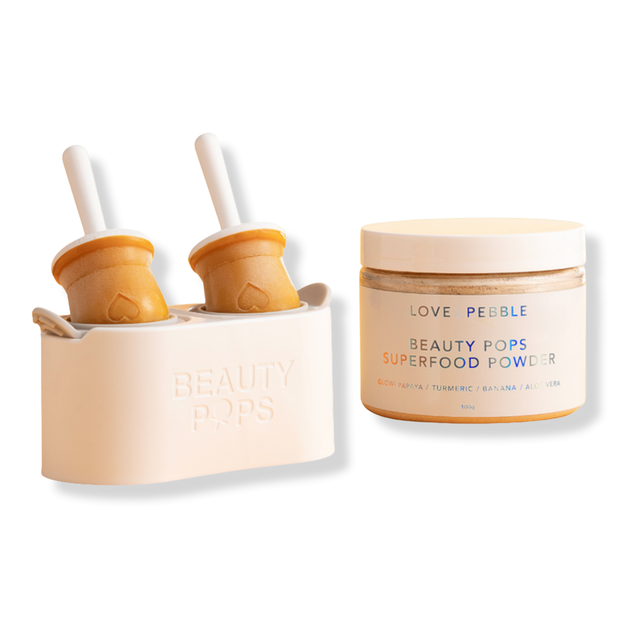 Love & Pebble Glow Enzyme Frozen Face Mask Kit