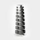 Slate SafeGrip Dumbbells Full Set with Light Rack 