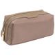 Taupe The Twill Nylon Cosmetic Loaf Organizer 