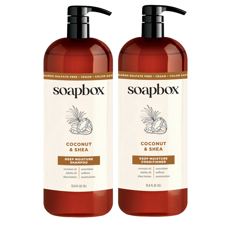 Soapbox - 33.8 oz Coconut & Shea Deep Moisture Shampoo | Ulta Beauty
