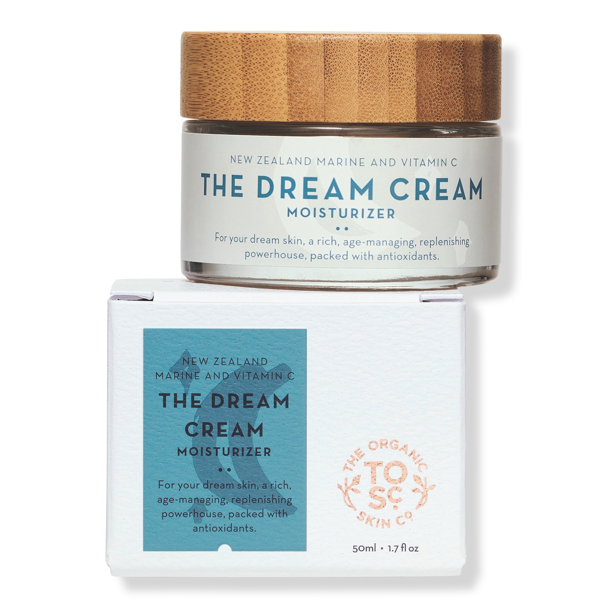 The Organic Skin Co. Dream Cream New Zealand Marine & Vitamin C Serum