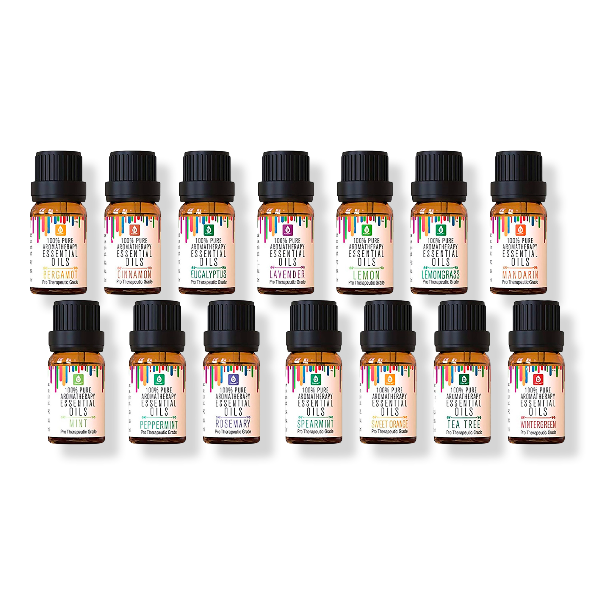 100% Pure Essential Aromatherapy Oils
