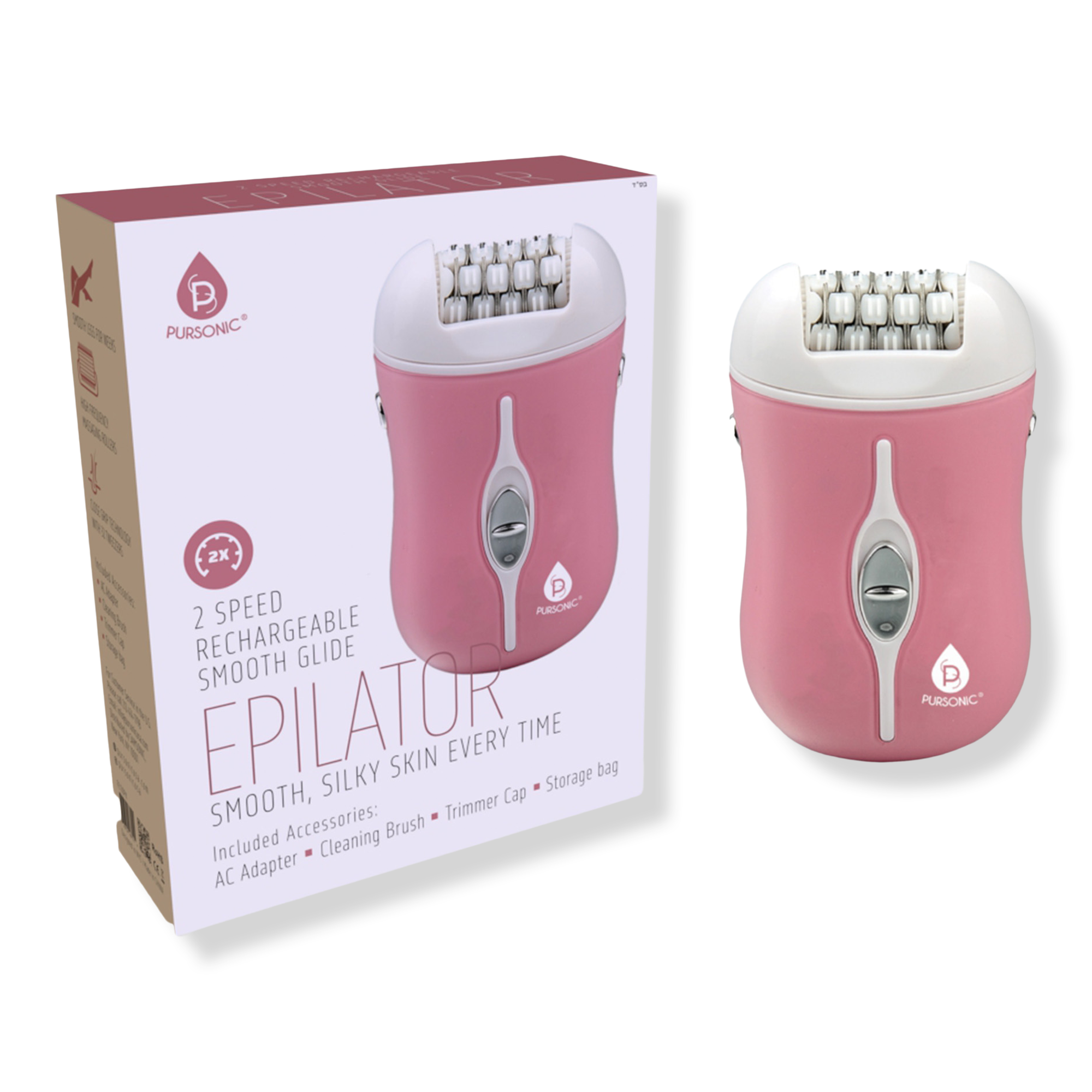 PURSONIC Rechargeable Epilator