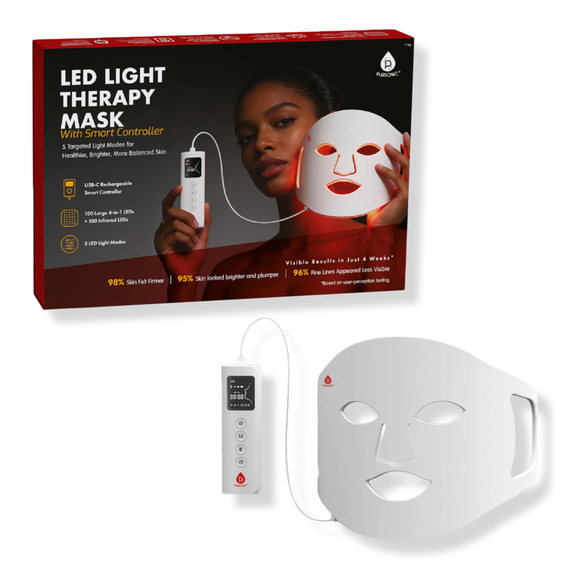 PURSONIC - LED Light Therapy Mask with Smart Controller