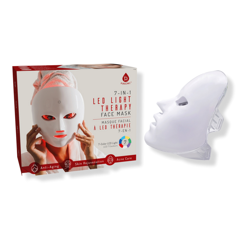 Lovery - 4D LED Light Therapy Face & Neck Set with Multiple