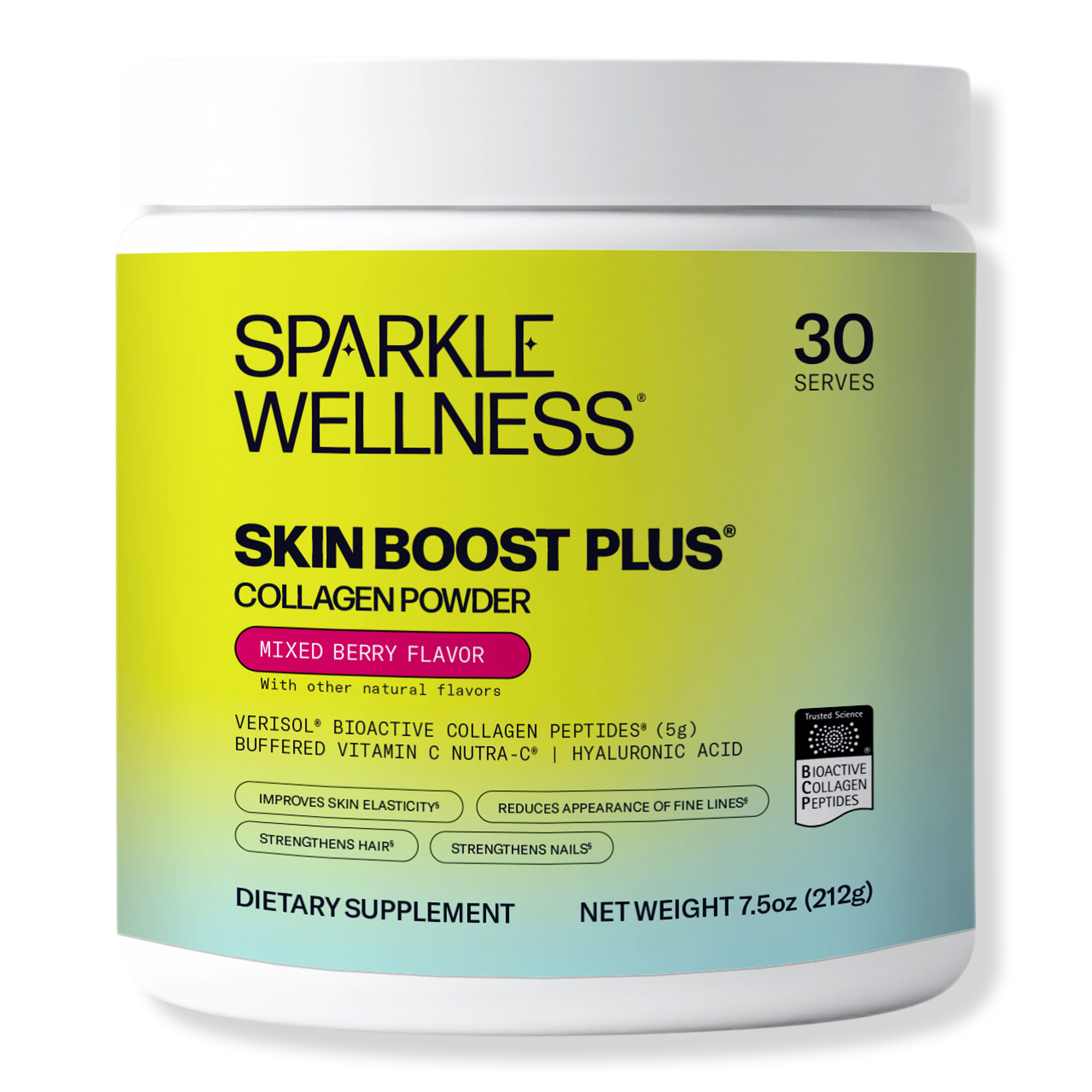 Skin Boost Plus Verisol Bioactive Collagen Peptides - Mixed Berry