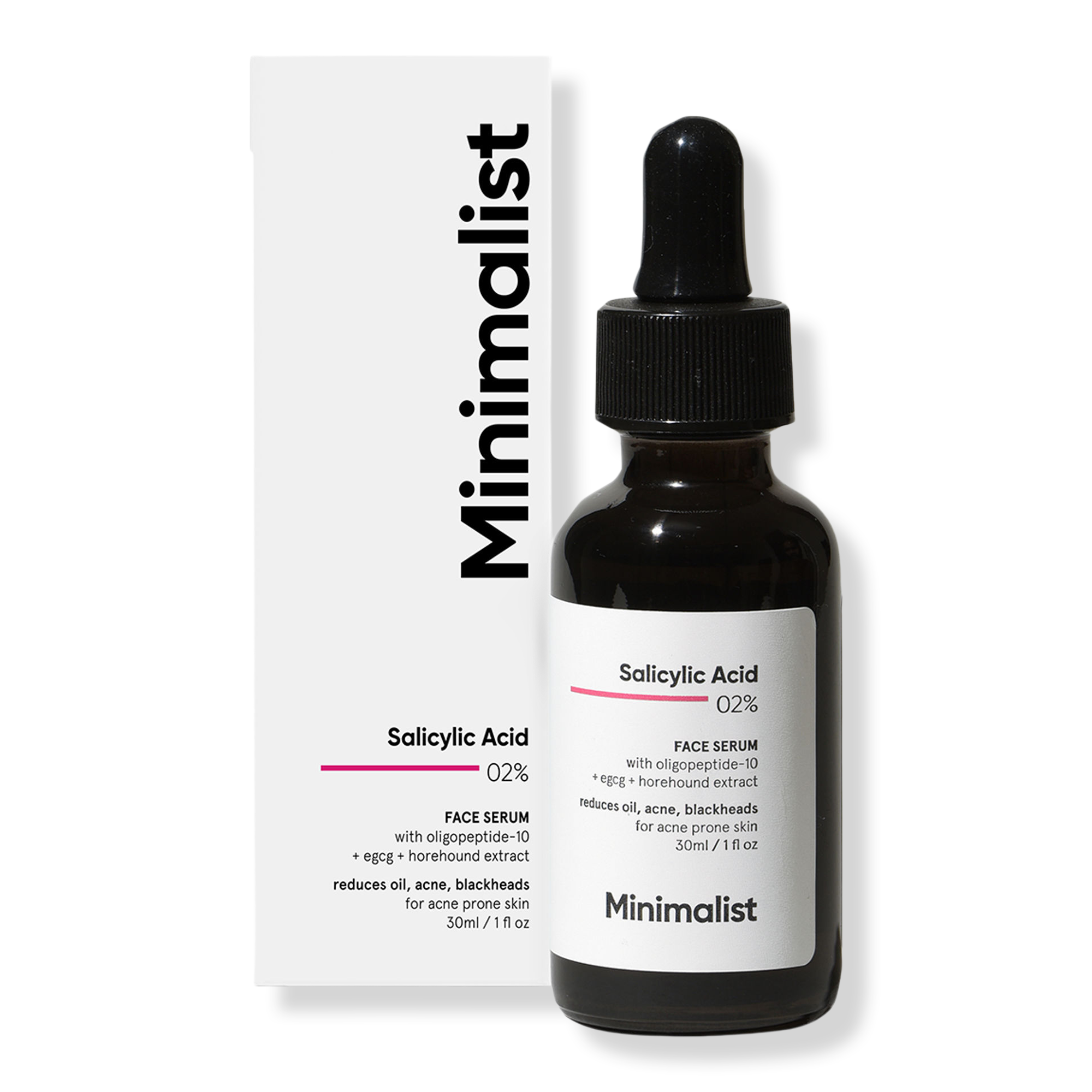 Salicylic Acid 02% Face Serum, Reduces Blackheads, Acne & Open Pores