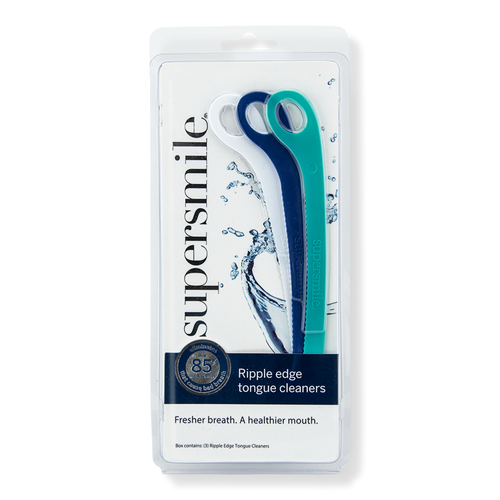 Ripple Edge Tongue Cleaner Trio
