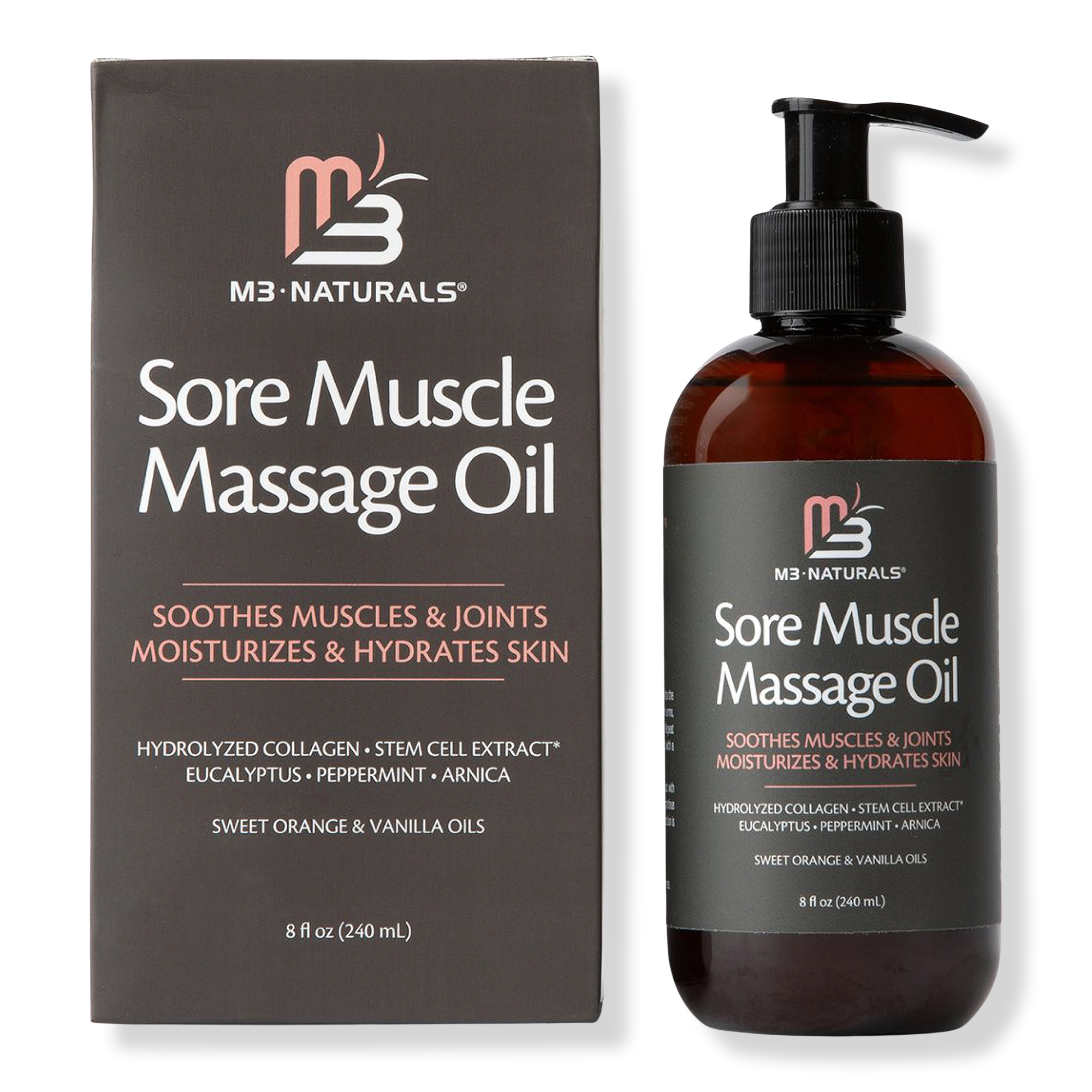 M3 Arnica Sore Muscle Massage Oil