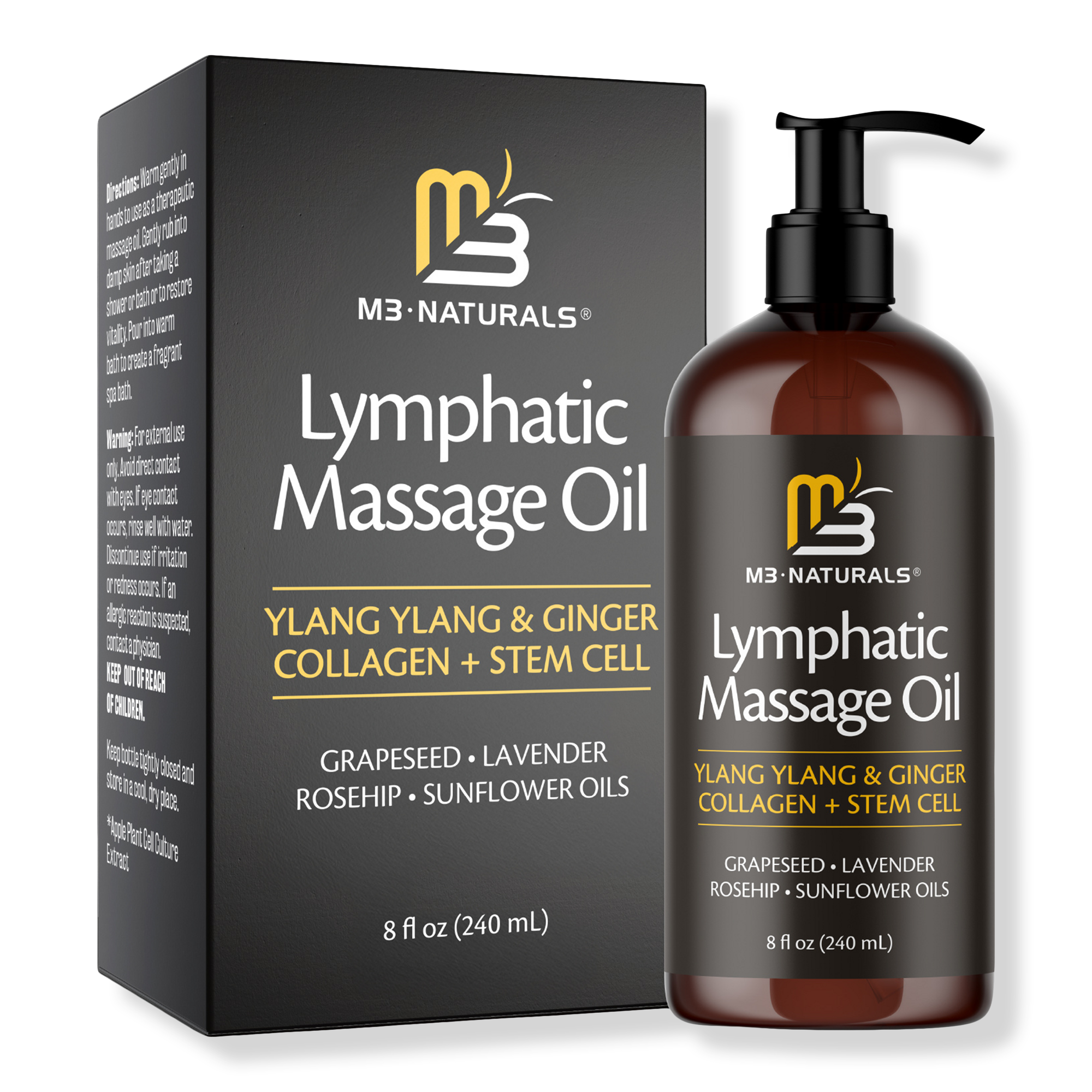 M3 Lymphatic Drainage Massage Oil