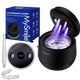 Black Ultrasonic Retainer & Jewelry Cleaning Pod for Home with Digital Timer 