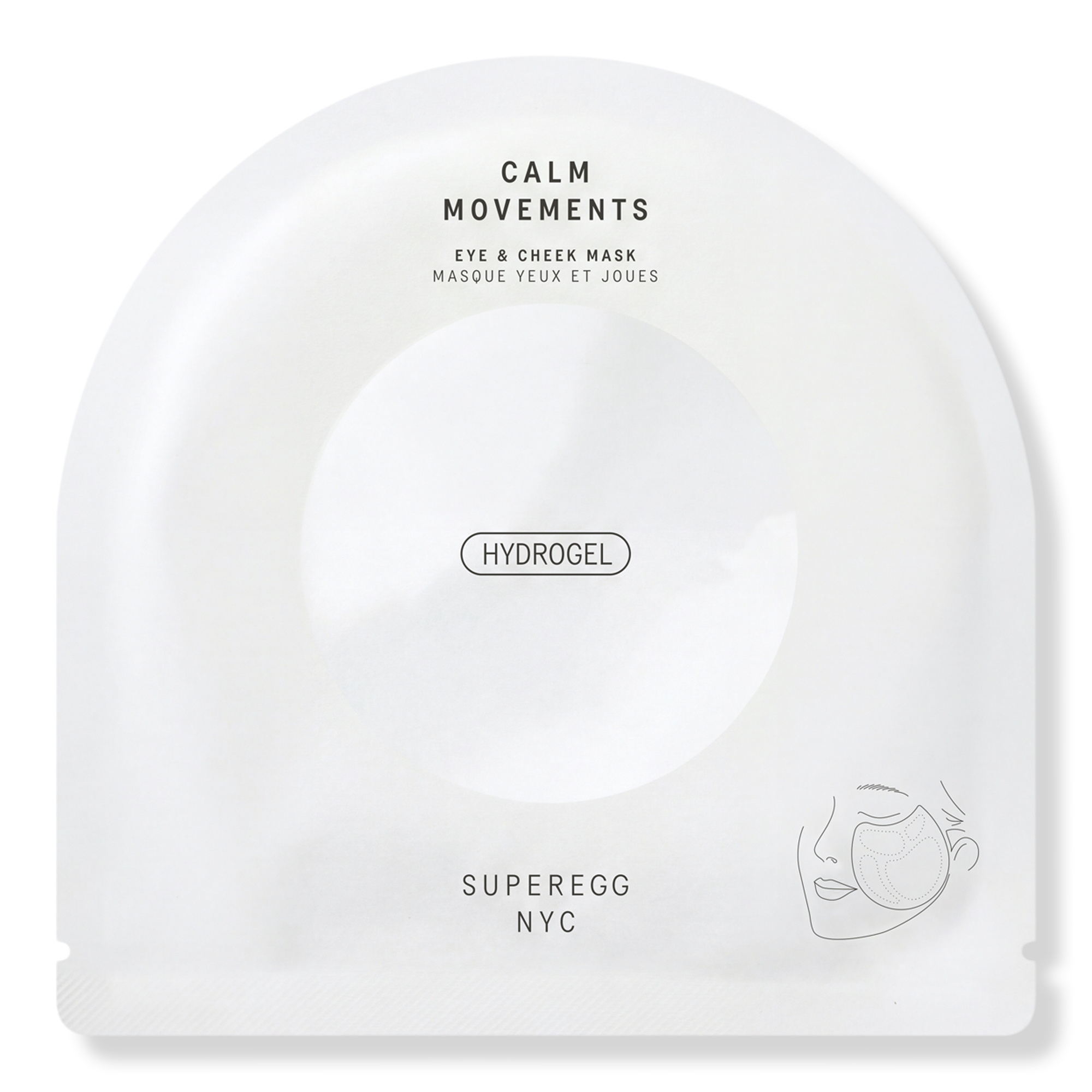 Calm Movements Eye & Cheek Mask
