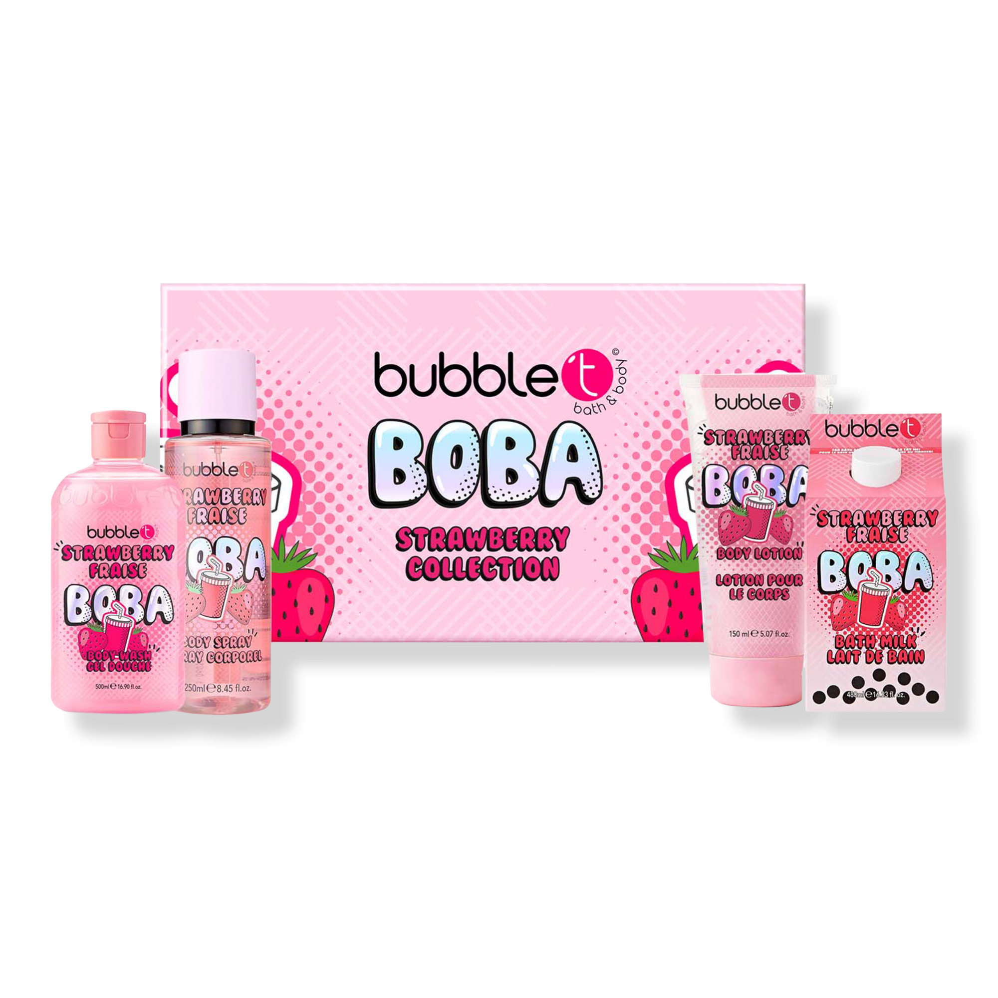 Boba Strawberry Body Care