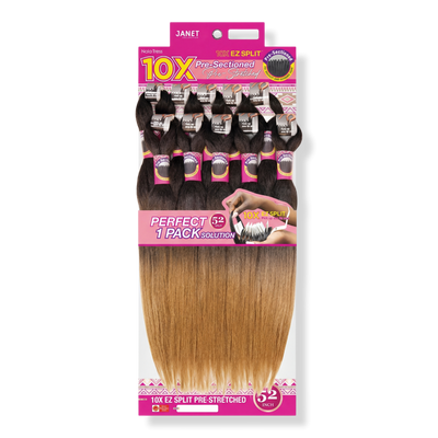 Janet Collection - Oet1b/27 10X EZ Split Pre-Stretched 52