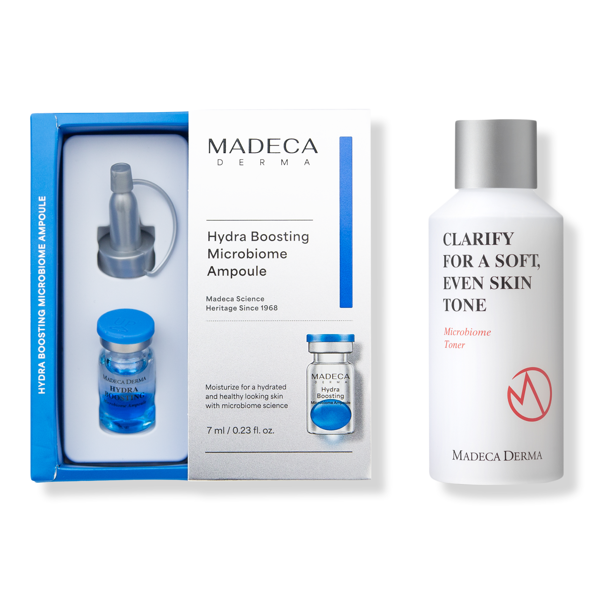 Madeca Derma Hydra Boosting Microbiome Ampoule + Microbiome Toner Set