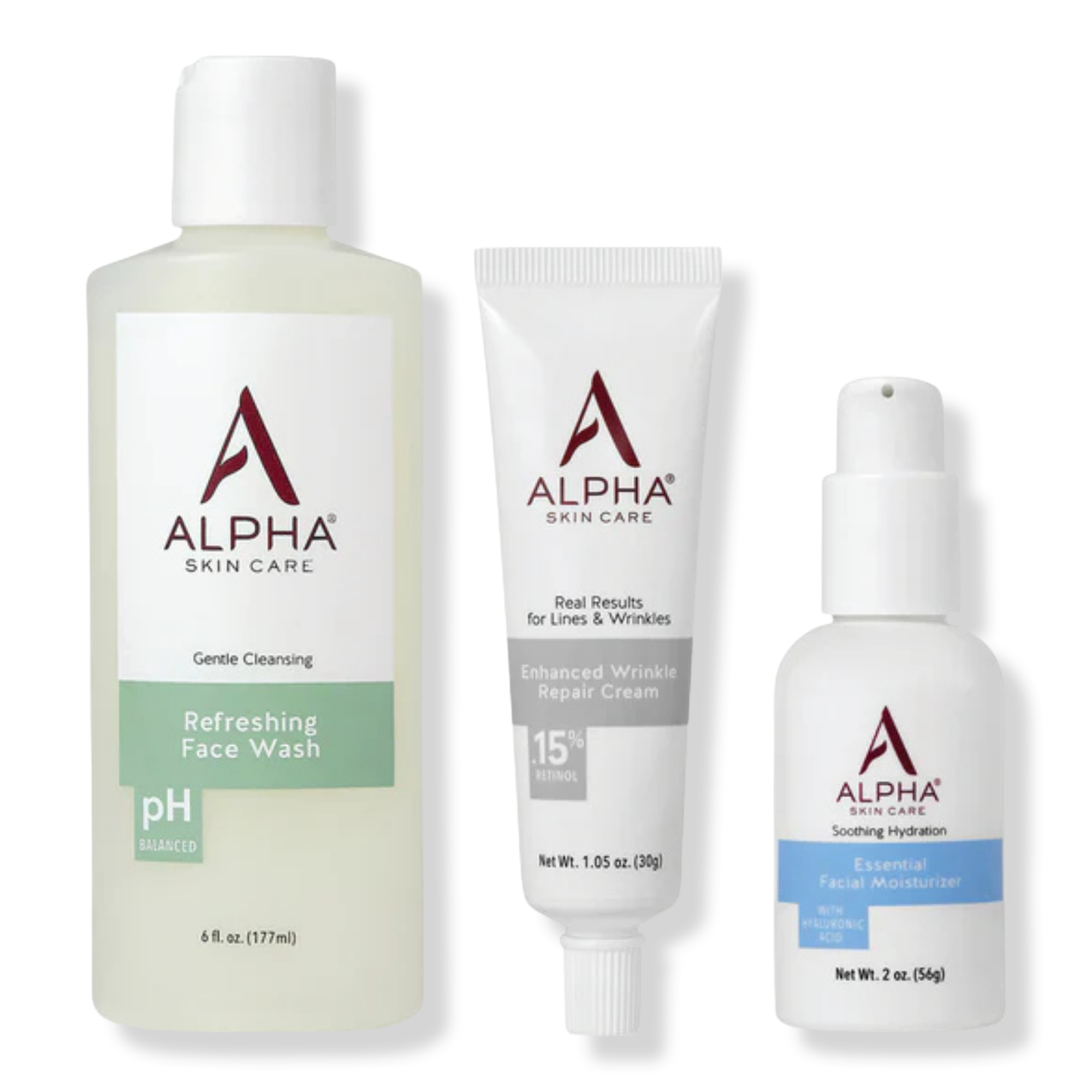Alpha Skincare Night Facial Routine