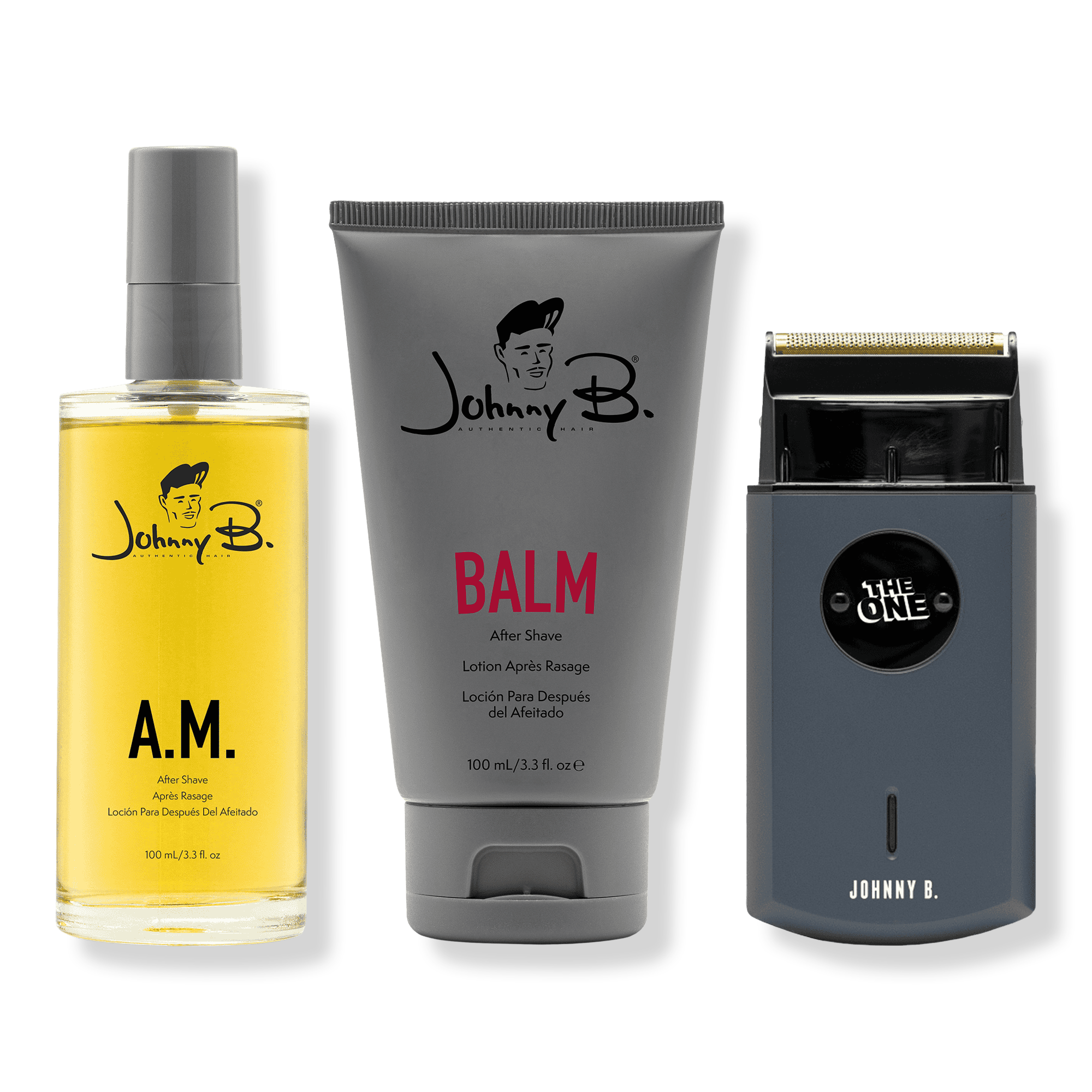 Electric Shaver & Aftershave Kit