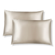 Dusty Gold Silk Standard Pillowcase Set not available