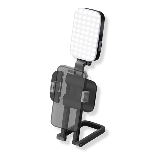 GLAMFOLD Foldable Makeup Selfie Light with Phone Holder