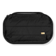Black Puffy Cosmetics Bag 