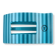 Splash Zone Large Flat Rectangle Hair Clip 