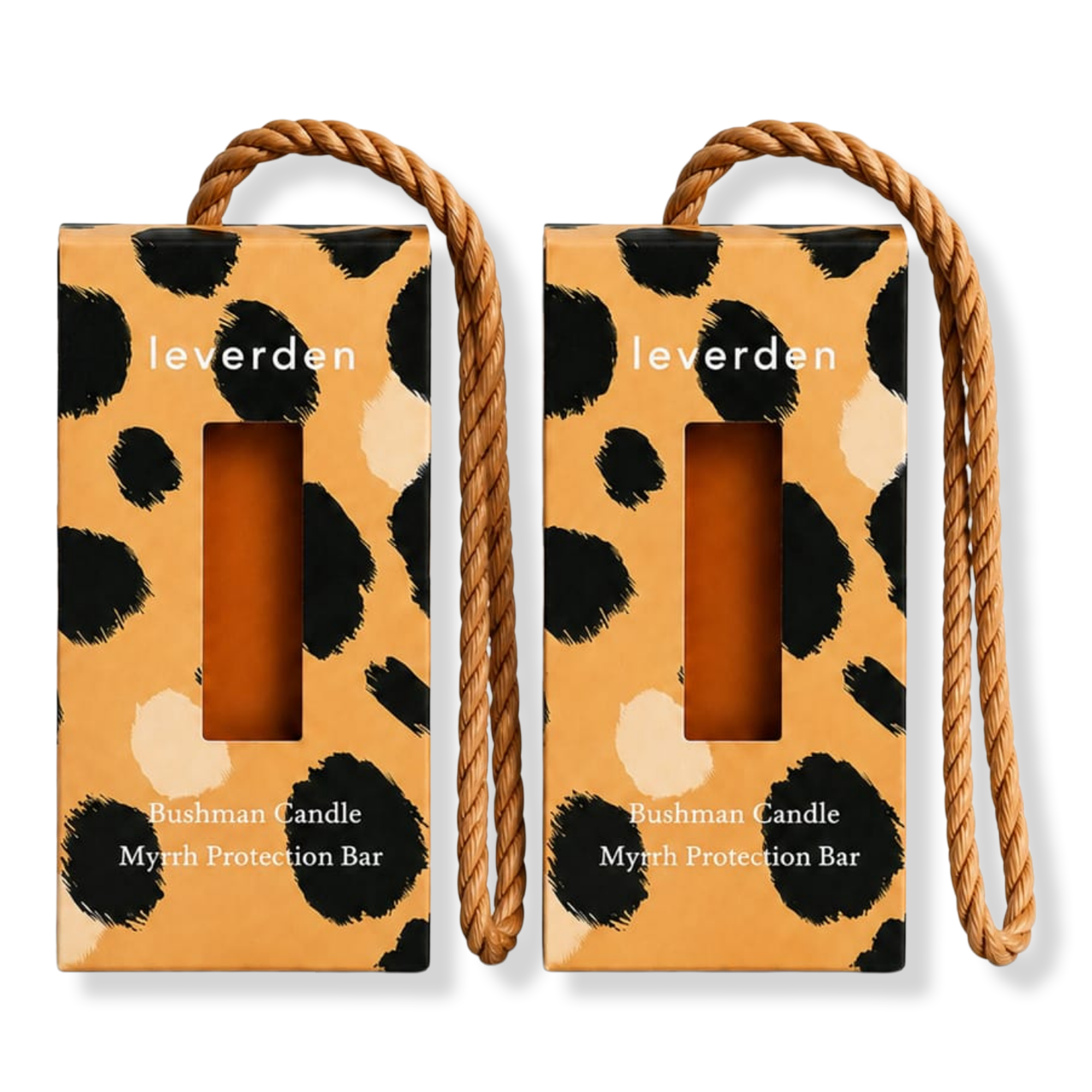 Leverden Bushman Candle Desert Resilience Bar Duo Set