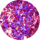 Zinnia Macro Glitter 