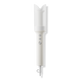 White AutoCurl Automatic Curling Iron + Bag + 2 Hair Clips 