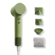 Green Air Pro High-Speed Hair Dryer + Bag + 3 Magnetic Nozzles 