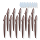 Brown 24-Piece Precision Dermaplane Razor Set 