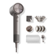 Polished Titanium Swift 4 Hair Dryer + Bag + 3 Nozzles and Pods + Mount 
