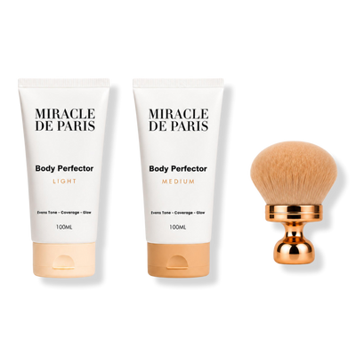 Miracle de Paris - Light + Medium 2 Body Perfectors + Body Brush
