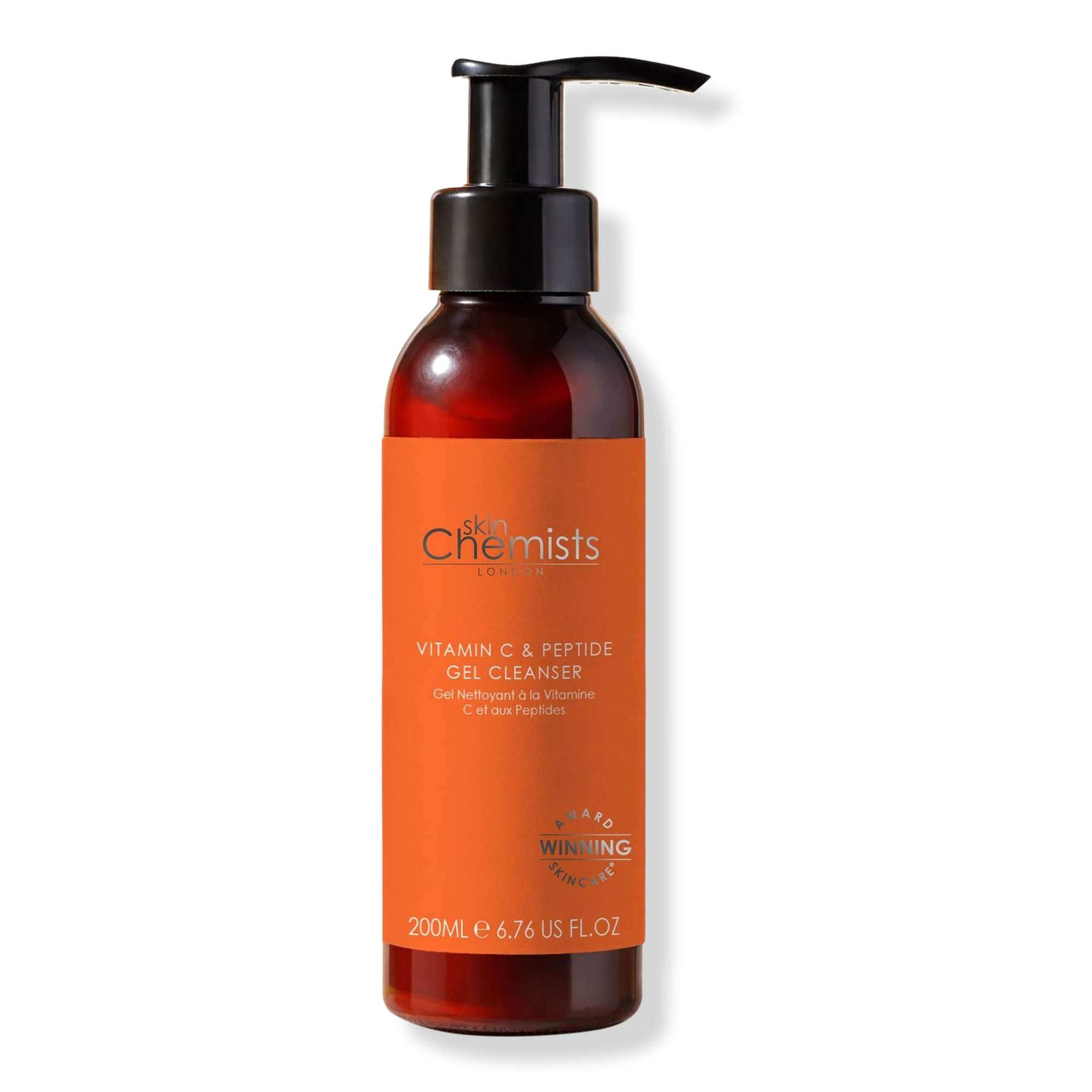 skinChemists Vitamin C & Peptide Anti-Aging Gel Cleanser
