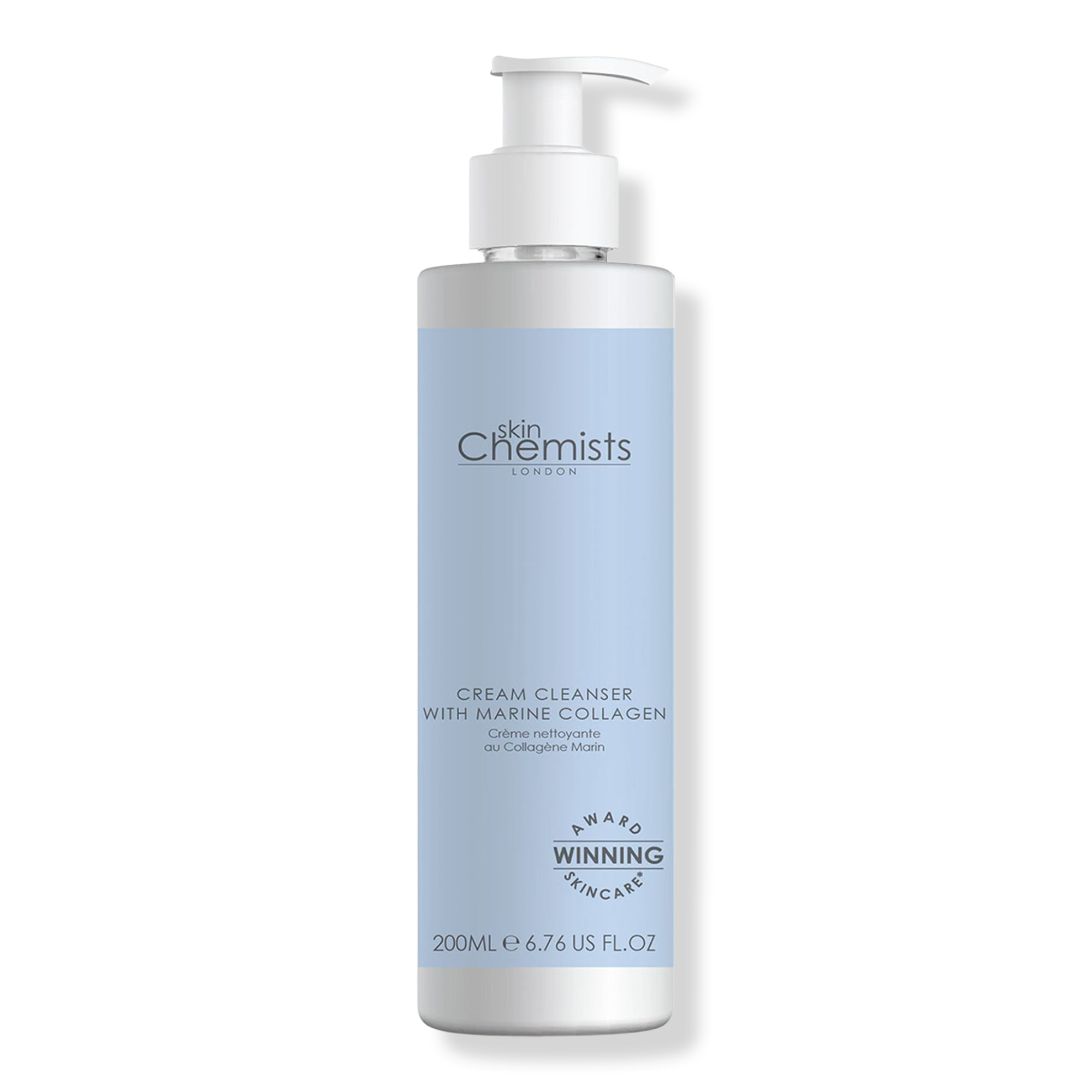 skinChemists Anti-Aging Cream Cleanser with Marine Collagen