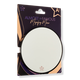 Black 15X Magnification Vanity Mirror with Suction Lock 