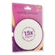 Purple 15X Magnification Vanity Mirror with Suction Lock 