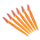 Orange Dermaplaning Razors Set 