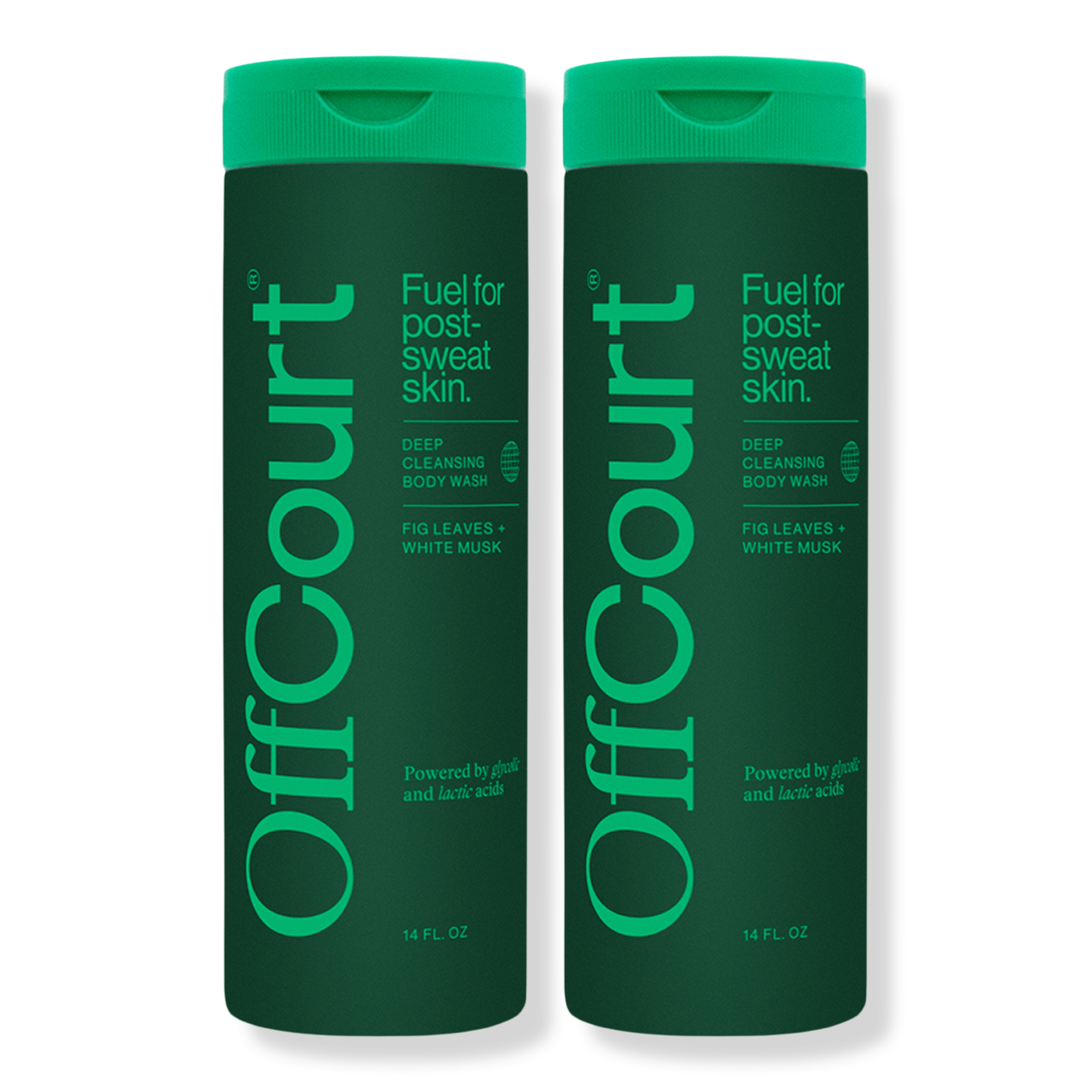 OffCourt Fig Leaves + White Musk Body Wash Duo Pack