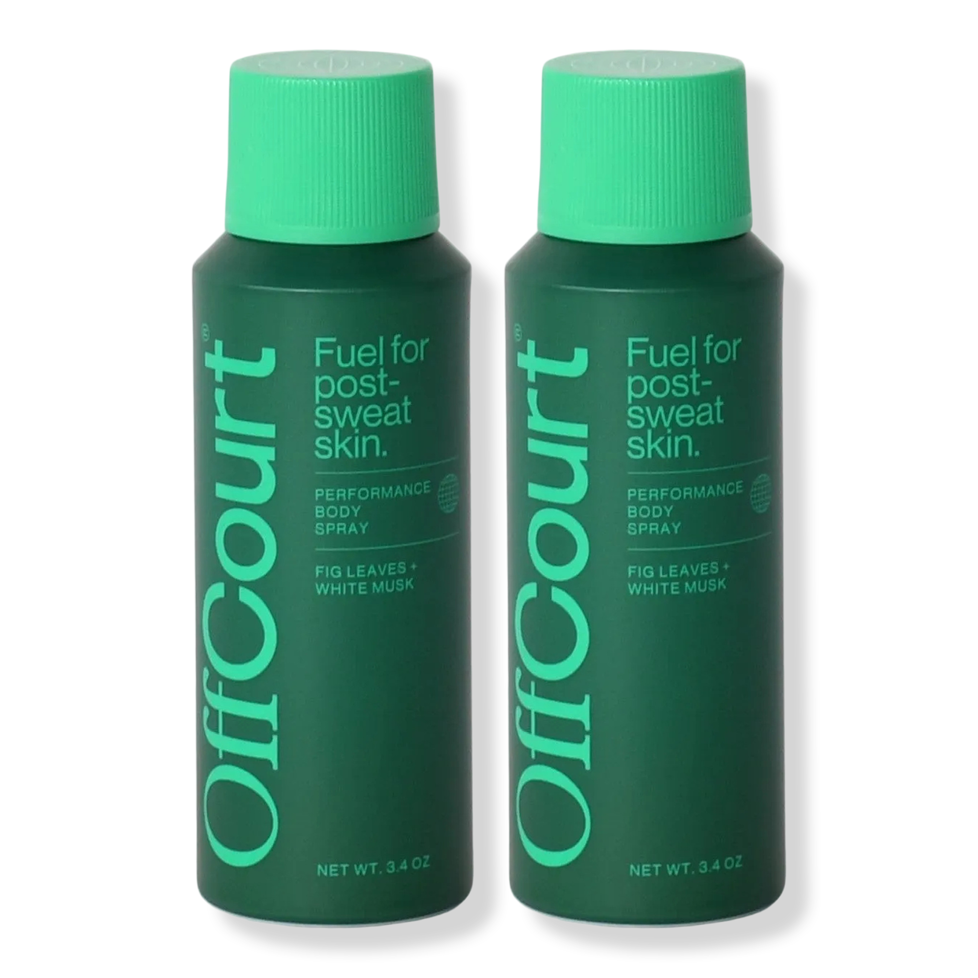 OffCourt Fig Leaves + White Musk Body Spray Duo Pack