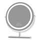 White Aura Gold Tri-Tone LED Makeup Mirror 