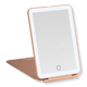 Rose Gold Touch Pad Mini Tri-Tone LED Makeup Mirror 
