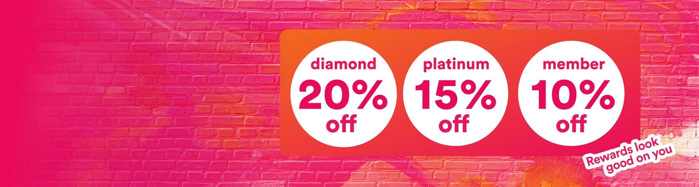 Up to 20% off