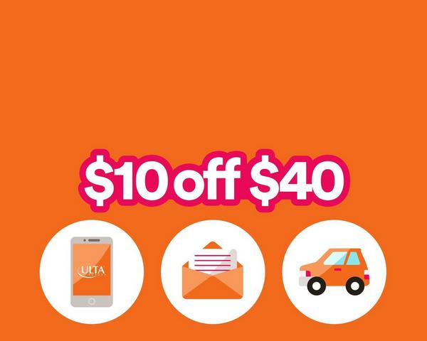 $10 off $40