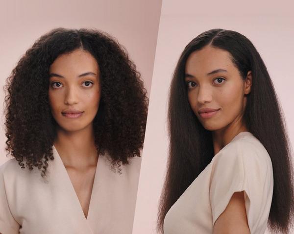 Dyson Airstrait Straightener textured blowout